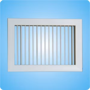 Single Deflection HVAC Air Diffuser Air Conditioner Vents