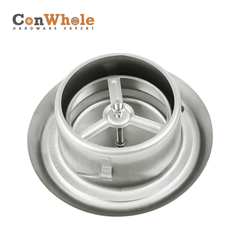 Stainless Steel Vents Round Adjustable Wall Ventilation Cover Vents for HVAC