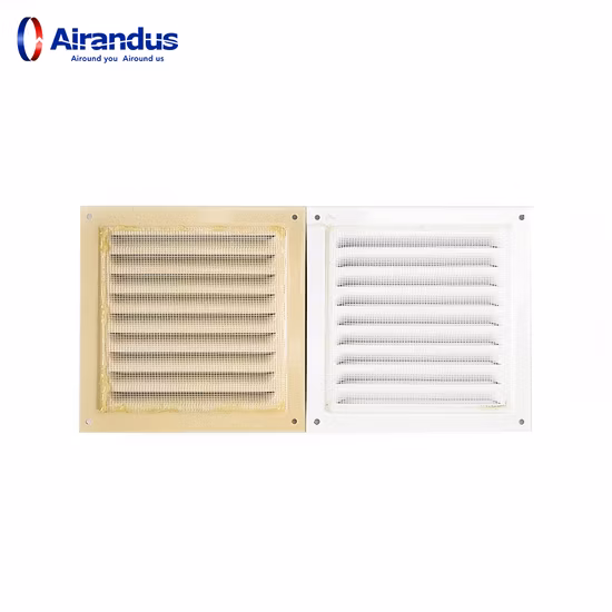 Sistema de ventilação HVAC Grelhas de ventilação de teto Difusor de ar quadrado