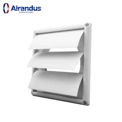 Sistema HVAC Parede externa Filtros personalizados Ventilação Duto de plástico quadrado Ajustável Retorno de saída de ar
